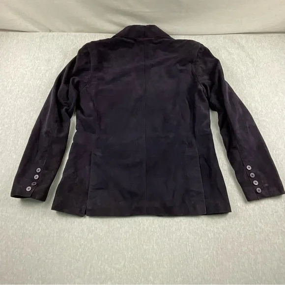 SEBASTIEN JAMES COLLECTION SJ-6004 JAROD SUEDE MEN’S BLAZER JACKET SIZE:50 NAVY